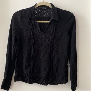 Zara Basic black long sleeve!